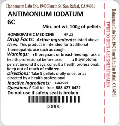 Antimonium Iodatum 6c 100g (Antimonium Iodatum 6c 100g)